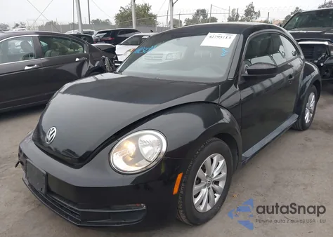 2013 Volkswagen Beetle 2.5L Entry из США, поврежденный, VIN 3VWFP7AT8DM663369